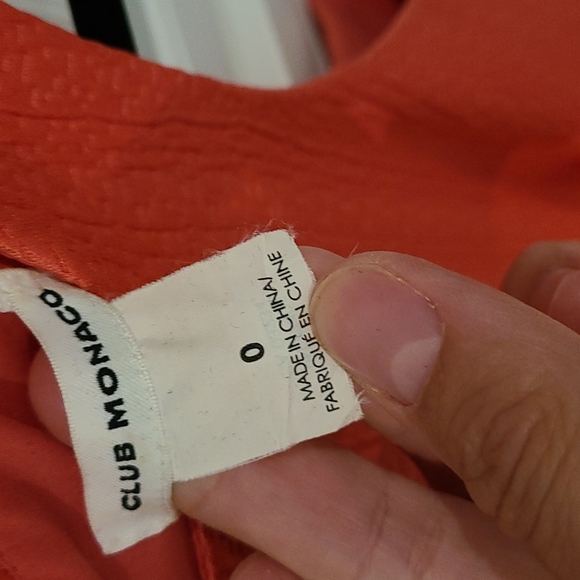 Club Monaco Coral CutOut Dress - Picture 6 of 7